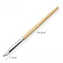 Set of 5 Silicone Shaping Tools with Wooden Handle for Delicate Cleaning and Precision Work with Watches 4