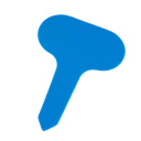 Set of 50 Coloured Plastic Plant Labels 7 cm PVC Soil Markers Garden Labels for Vegetables and Flowers 3