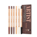 Set of 6 Lip Liner Pencils 16.4 x 5.5 cm Professional Make-up Cosmetic Make-up Fine Lines Long-Lasting Effect 5