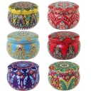 Set of 6 Metal Tins 1