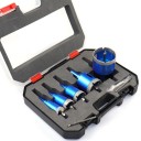 Set of 8 Ceramic Hole Saws 6-45 mm with Diamond Coating and Positioning Drill for Glass, Stone and Porcelain 3