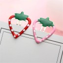 Set of 8 Children's Hair Clips with Fruit Motif Strawberry Apple Banana Pear Cute Hairpins for Girls 4