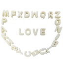 Set of Acrylic Beads 20 mm Letters A–Z with 6mm Hole 26 pcs Large Beads for Jewellery Making Bracelets Necklaces Decorative Crafting 3