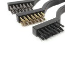 Set of Car Wheel Cleaning Brushes 3 pcs 4