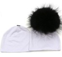 Set of Children's Cotton Hats - 2 Pieces J3422 18