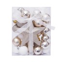 Set of Christmas Ornaments with Star 30 pcs 3