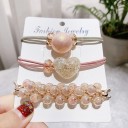 Set of Decorative Hair Ties - 3 pcs 3