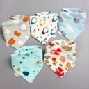 Set of Dog Bandanas 5 Pcs 6