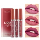Set of Liquid Lipsticks Ultra Matte Waterproof Lipsticks Long-lasting Lipstick 3 pcs 3