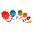 Set of Plastic Measuring Spoons 6 pcs 2
