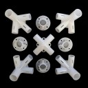 Set of Replacement Connectors for Garden Gazebo 3x3 m 3