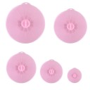 Set of Silicone Lids 5 pcs 2