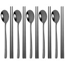 Set of Spoons and Chopsticks Table Cutlery for Asian Dining Dining Set for the Home 1