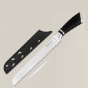 Set of Stainless Steel Knives with Sheaths 7 pcs 9
