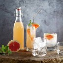 Set of Stainless Steel Straws with Case 8 pcs 12