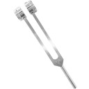 Set of Tuning Forks 128Hz Weighted Bioacoustic Tuning Fork for Chakra Healing Sound Therapy Stress Relief with Hammer Repair Tool and Storage Bag 2