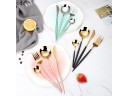 Set of Two-Coloured Cutlery 4 pcs 16