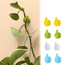 Set of Two Self-Adhesive Holders for Cables, Glasses and Small Items for Car and Home in the Shape of a Hand with a Thumbs Up Made of Rubber 10