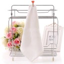 Set of White Towels 10 pcs Face Towels Soft Terry Towels 10 pcs 25 x 25 cm 2