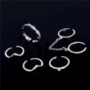 Set of Women's Rings - 6 Pieces 14