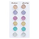 Set of Women's Stud Earrings C1038 1