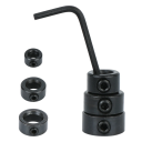 Set pentru găurire oblică în lemn la un unghi de 15° cu locator, burghie de 6/8/10 mm, adaptoare și opritoare pentru îmbinarea precisă a pieselor 2