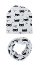 Set per bambini - cappello e scaldacollo - motivi di animali 3