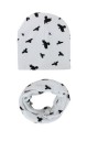 Set per bambini - cappello e scaldacollo - motivi di animali 5