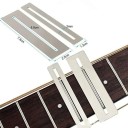 Set per la manutenzione dei tasti delle chitarre Lima metallica Manico arancione Pietra abrasiva Accessori per strumenti musicali Manutenzione e riparazioni 3