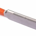 Set per la manutenzione dei tasti delle chitarre Lima metallica Manico arancione Pietra abrasiva Accessori per strumenti musicali Manutenzione 4