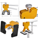 Set per la riparazione delle ammaccature della carrozzeria dell'automobile Strumento manuale con ponte di estrazione Barre adesive Riparazione 3