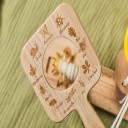 Set per piccoli naturalisti 9 pezzi Scatola in legno per insetti con tracolla Rete telescopica Lente di ingrandimento Bussola e schede 8