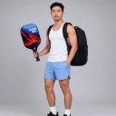 Σέτ ρακέτες pickleball με μπάλες και τσάντα 40 x 20 x 1,4 εκ. Γραφίτης από ανθρακονήματα Ελαφριές ρακέτες Σχέδιο λάβας Για εσωτερικό και εξωτερικό 4