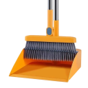 Set scopa e paletta con denti per pettinare le setole Set di pulizia in plastica pieghevole Aiutante domestico Risparmio di spazio Pulizia pratica 2