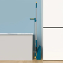 Set scopa e paletta con denti per pettinare le setole Set di pulizia in plastica pieghevole Aiutante domestico Risparmio di spazio Pulizia pratica 3