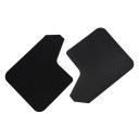 Set universal de 4 bucăți de aripi 38,5 cm × 29,3 cm Zgărzi negre pentru mașini SUV pickup furgon protecție pentru arcuri împotriva noroiului 3
