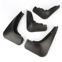 Set universal de 4 bucăți de aripi negre 38,5 x 29,3 cm Lapațe de protecție pentru murdărie față și spate pentru mașini SUV, furgon, camion 1