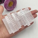 Set van 10 natuurlijke selenietstokjes 50-60 mm ruwe kristal helende steen Reiki chakra&#39;s meditatie mineraal decoratie 6