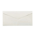 Set van 10 stuks papieren enveloppen 22 × 11 cm enveloppen voor brieven, documenten en wensen met sluitflap 3 varianten 9