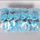 Set van 12 pluche teddyberen met strik Sleutelhanger of tas Mini pluche knuffel Decoratief cadeau Schattige accessoire voor kinderen en volwassenen 9