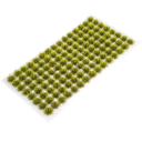 Set van 120 stuks grasbossen 6 x 8 mm Miniatuur grasplukjes Decoratie voor diorama en model landschap 5