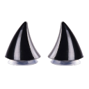 Set van 2 siliconen helmhoorns, schattige decoraties met zuignap, verwijderbare offroad helmaccessoires, unisex decoratie zonder schade 7