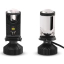 Set van 2 stuks LED autolampen H4 9003 HB2 Hi Lo 20 000 lm 6000 K Projector lens en geprofileerde koeler Witte licht Voor koplampen 1