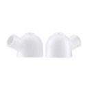 Set van 2 stuks tandarts zandafzuiger mini hoes voor luchtabrasie stofdichte hoes micro spuitmond van kunststof voor de tandheelkunde 1
