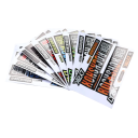 Set van 2 waterdichte stickers voor schokdempers op de voorvork van een mountainbike, beschermende stickers voor fietsaccessoires 4