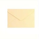 Set van 20 stuks papieren enveloppen 16,1 × 11,2 cm stevige enveloppen voor brieven, wensen en documenten met sluitflap 5