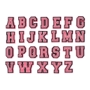 Set van 26 stuks PVC hangers voor Crocs schoenen met letters Alfabet decoraties voor schoenen Kleurrijke accessoires voor personalisatie 2