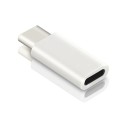 Set van 3 Lightning naar USB-C adapters Opladen en dataoverdracht Type-C mannelijk voor iPhone en iPad Wit of zwart design 2