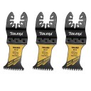 Set van 3 oscillerende zaagbladen met Japanse tanden voor hout Oscillerende multifunctionele bladen voor nauwkeurig zagen 1