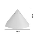 Set van 30 stuks papieren filters 100 mesh 19 x 11 cm Wegwerp filtertrechters voor UV hars SLA en LCD printers 3